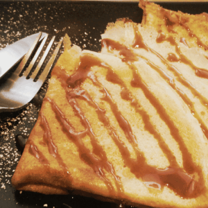 SALTED CARAMEL CREPES