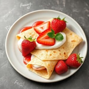 Strawberry Crepe