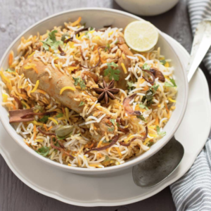 Hyderabadi Chicken Dum Biriyani