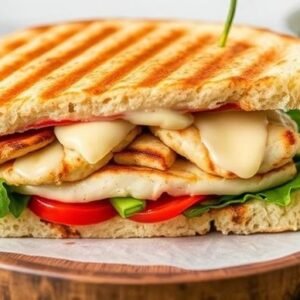 Grilled Chicken Brie Panini