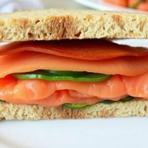 Smoked Atlantic Salmon Sandwich