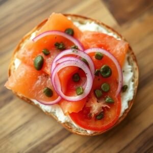 classic bagel & lox