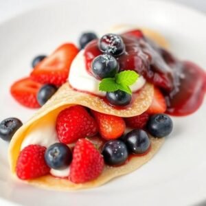 Mixed Berry Crepe