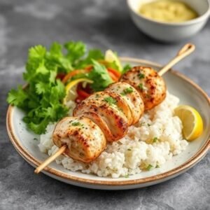 Malai Chicken Kebab ⚪ 🍗