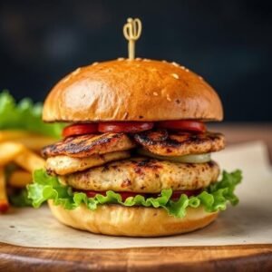 Grilled Chicken Burger
