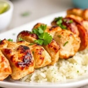 Chicken Kabob Platter