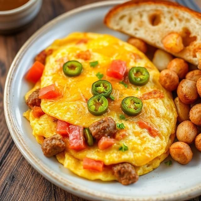 Texas Style Omelette 🌶