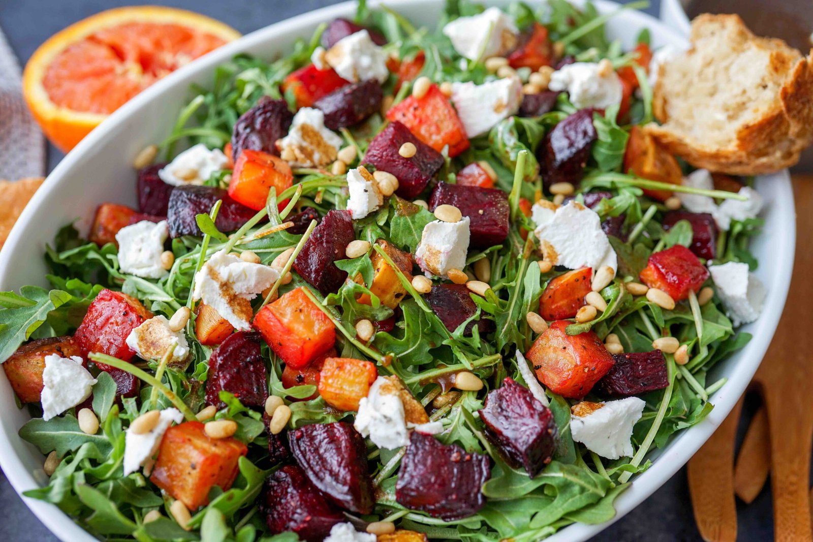 Goat Cheese & Arugula Salad