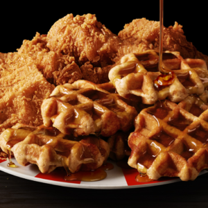 Fried Chicken & Waffle Benedict