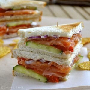 Smoked Atlantic Salmon Sandwich