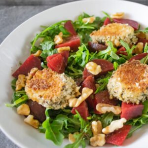 Goat Cheese and Arugula Salad