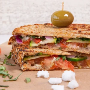 Mediterranean Veggie Panini
