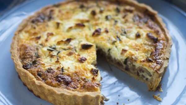 Goat Cheese Quiche