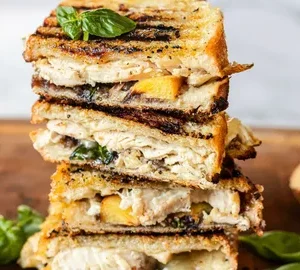 Grilled Chicken brie panini
