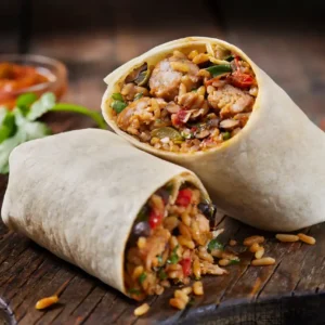 Chicken & Chorizo Burrito